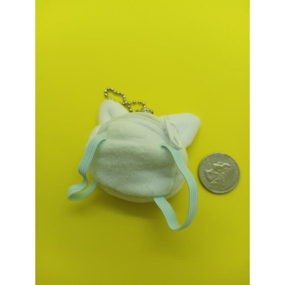 Nontan's sister Tartan Mini Pouch keychain. - Picture 4 of 6